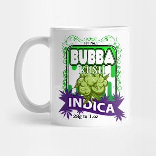 Bubba Kush 420 Strain Logo Mug